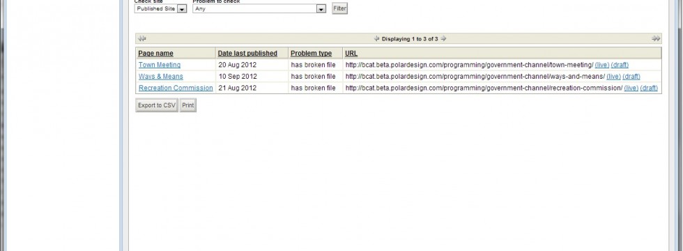 SilversStripe CMS Reports - Useful Reports on Your Web Site