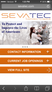 Mobile Website Design for Sevatec by Polar Design Mobile Website Design for Sevatec by Polar Design