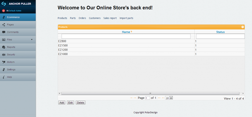 Ecommerce Product Integration with Content Management Solution