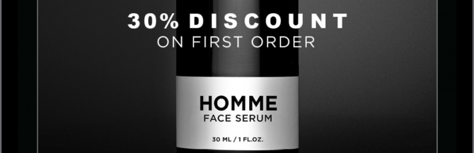 HOMME iPhone app main page